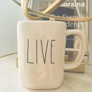 “LIVE” Rae Dunn ceramic mug